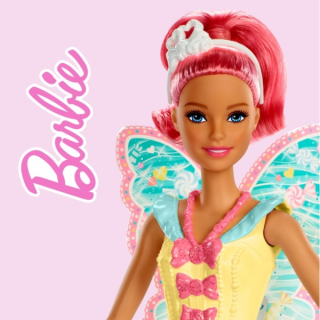 Magický ručníček Barbie Motýlí víla 30 x 30 cm