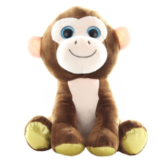 Opice plyšová sedící 20 cm