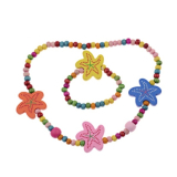 Dětská bižuterie náhrdelník a náramek mořská hvězda