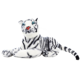 Tygr bílý plyšová hračka 57 cm 