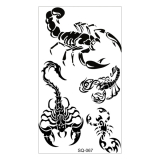 Tetování dočasné škorpion 10,5 x 6 cm