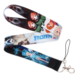 Šňůrka na krk s karabinkou Ledové království Frozen