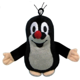 Krtek plyšový (Krteček) 8 cm s poutkem