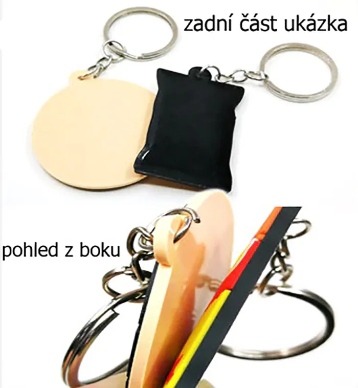 Přívěsek na klíče Herní konzole růžová