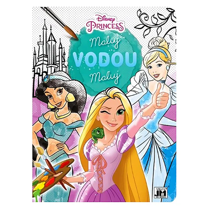 Disney Princezny Maluj vodou Omalovánky