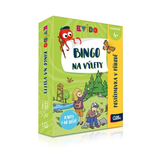 Albi Kvído Bingo na výlety Postřehovka v přírodě 