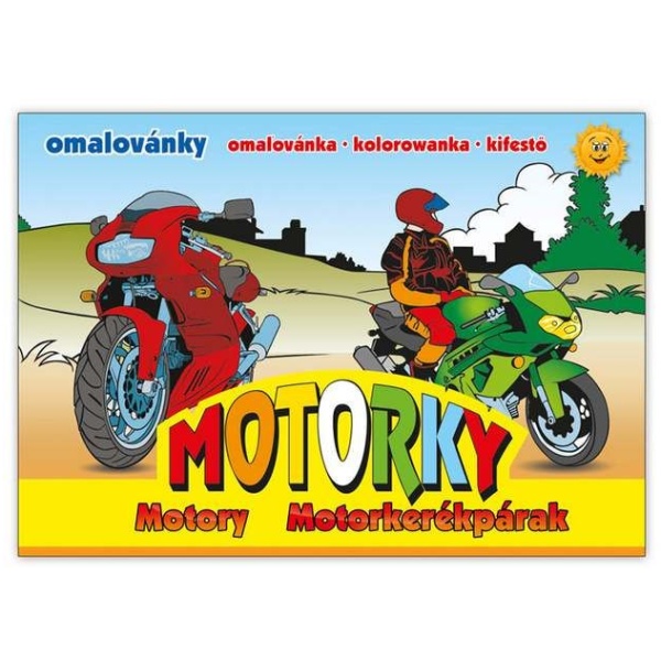 Omalovánky Motorky