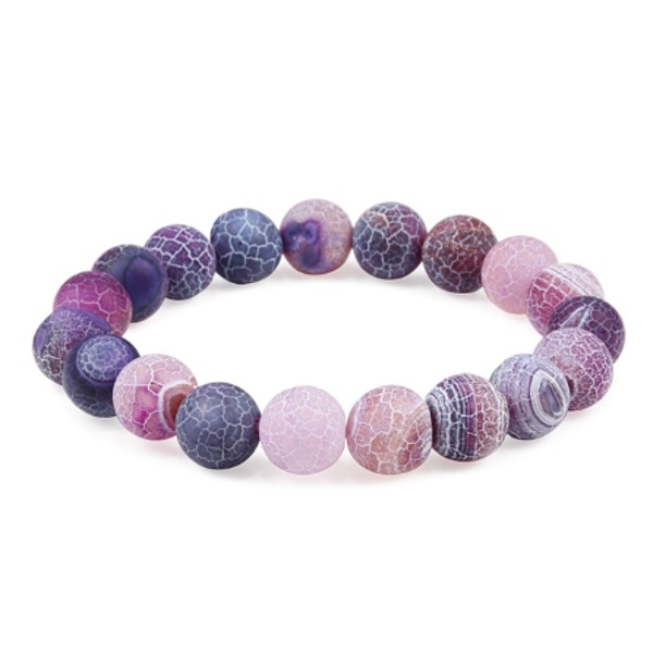 Náramek dámský Purple Agate