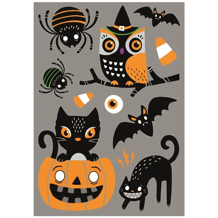 Okenní fólie Halloween 25 x 42 cm