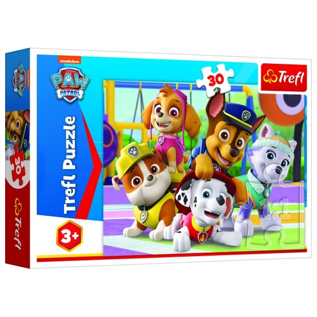 Trefl Puzzle Tlapková patrola Vždy včas 30 dílků 