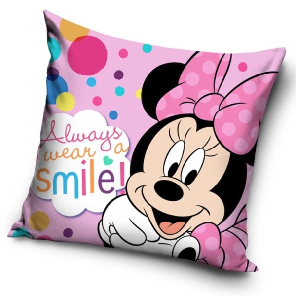 Dětský polštářek Minnie Smile 40 x 40 cm