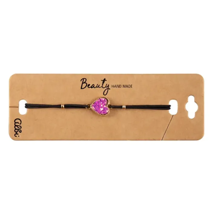 Albi Náramek Růžové srdce