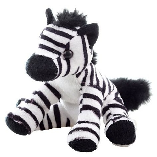 Zebra plyšová sedící 15 cm 0+