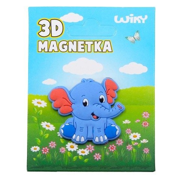 Magnetka sloník 3D