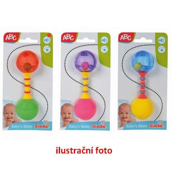 První chrastítko 13,5 cm 3m+