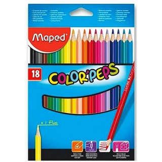Maped Color Peps Pastelky trojhranné 18 barev