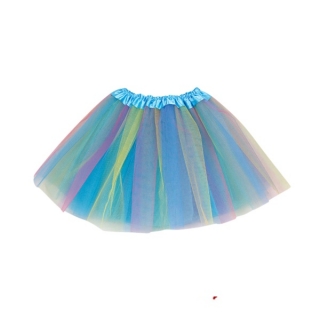 Dívčí tylová sukně Blue Candy 3-8 let OP1073