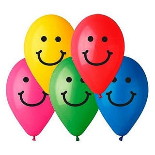 Nafukovací balónky Smile 10 ks