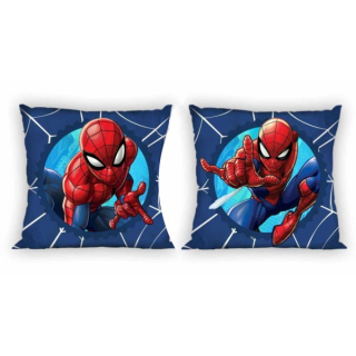 Povlak na polštářek Spiderman blue 40x40 cm