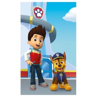 Dětský ručník Paw Patrol Ryder a Chase 30 x 50 cm