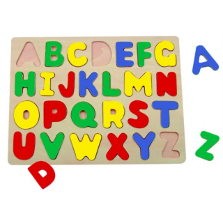 Bino Vkládací puzzle abeceda