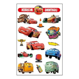 Dětské tetování Auta Cars 14,9 x 9,5 cm OP591