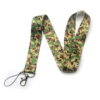 Lanyard Šňůrka na klíče Vojenská Camouflage