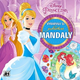 Omalovánkové mandaly Disney Princezny