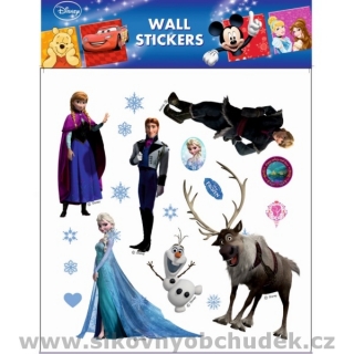 AG Design Samolepky na zeď Disney Frozen Ledové království 30x39cm